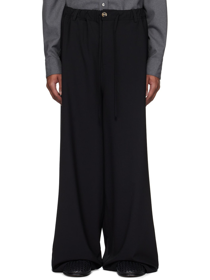 Black Wool Trousers 1
