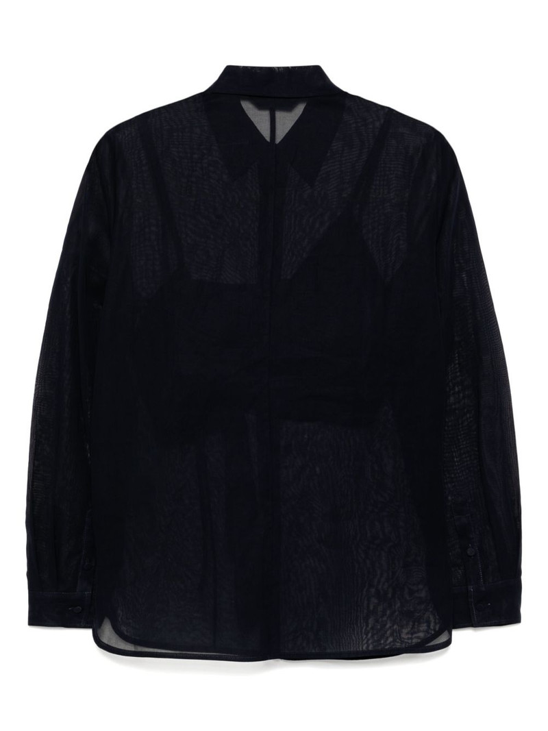 JUUN.J ribbon bustier shirt outlook