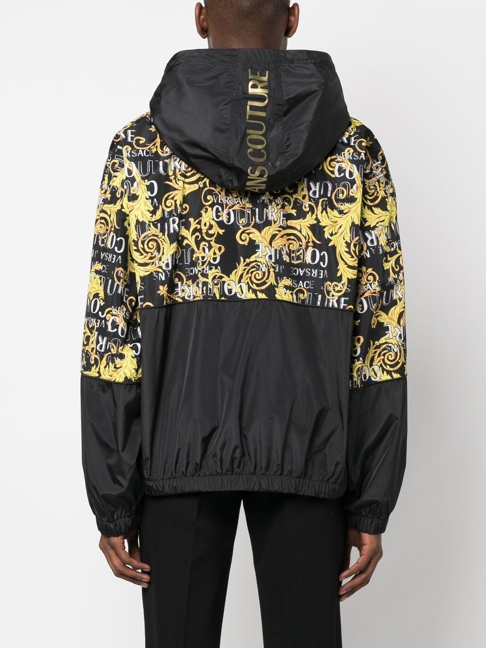 logo-print hoodie - 4
