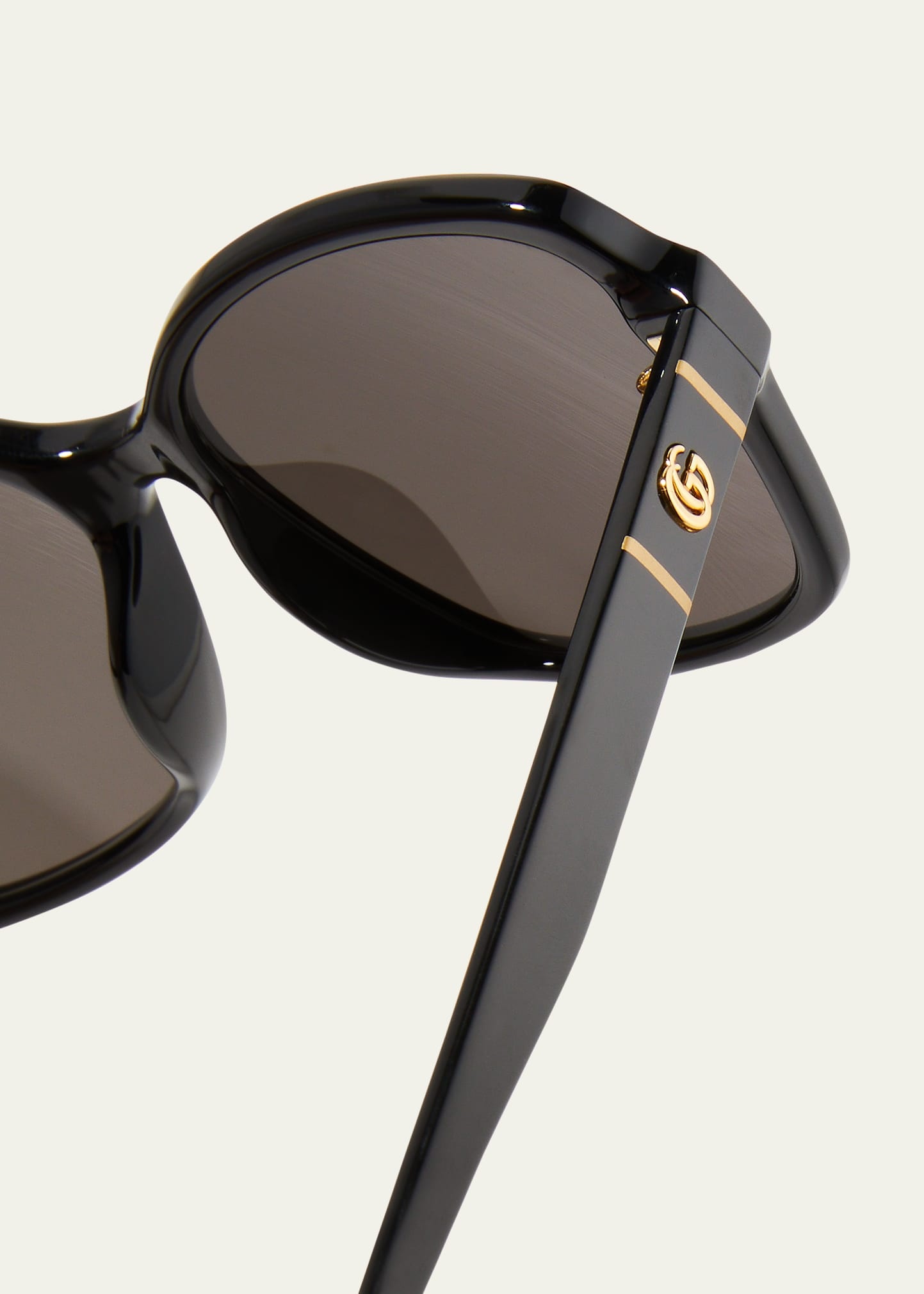 Square Monochromatic Sunglasses - 5