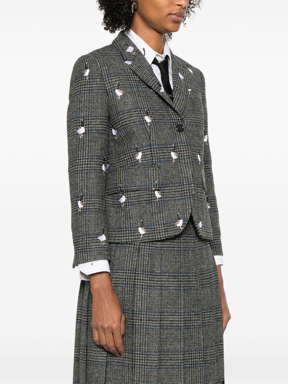 Prince of Wales Hunting tweed blazer - 3