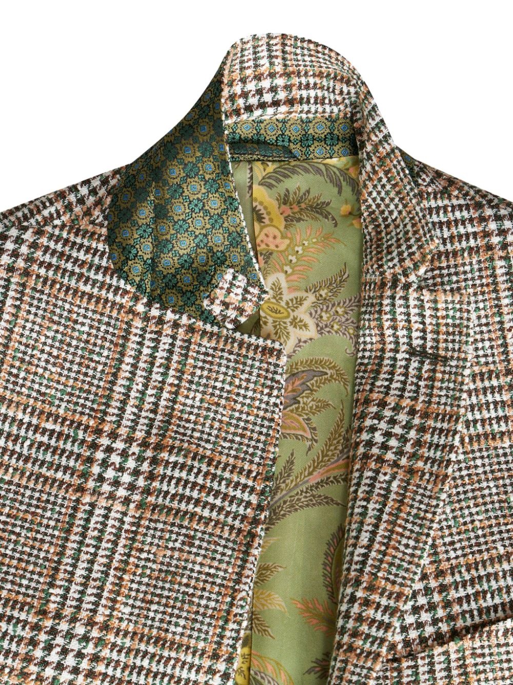 checked houndstooth blazer - 5
