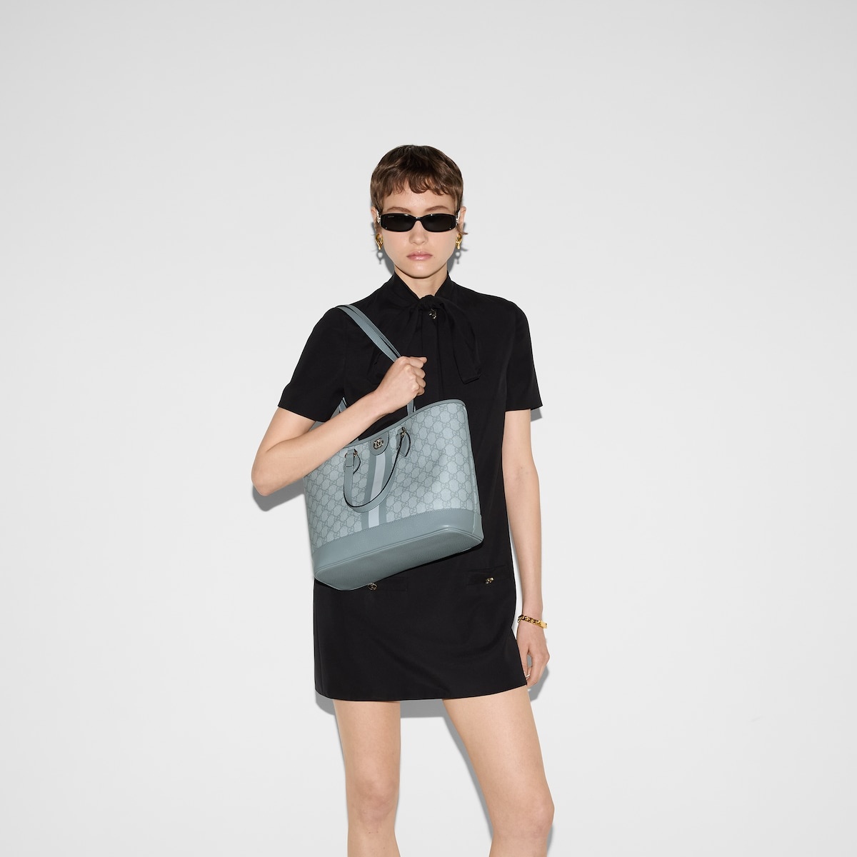 Ophidia small tote bag - 4