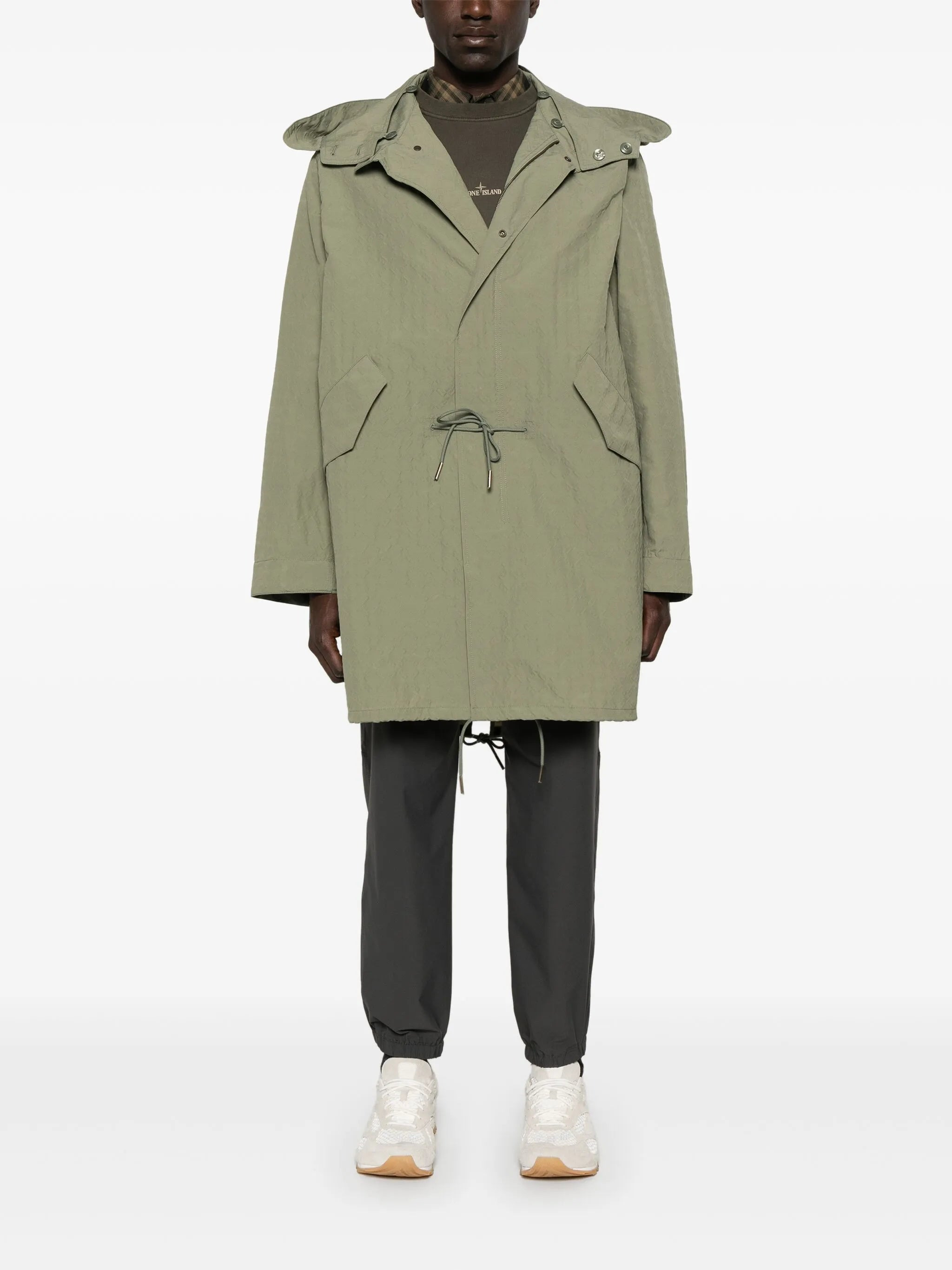 Monogram 72-jacquard coat - 2