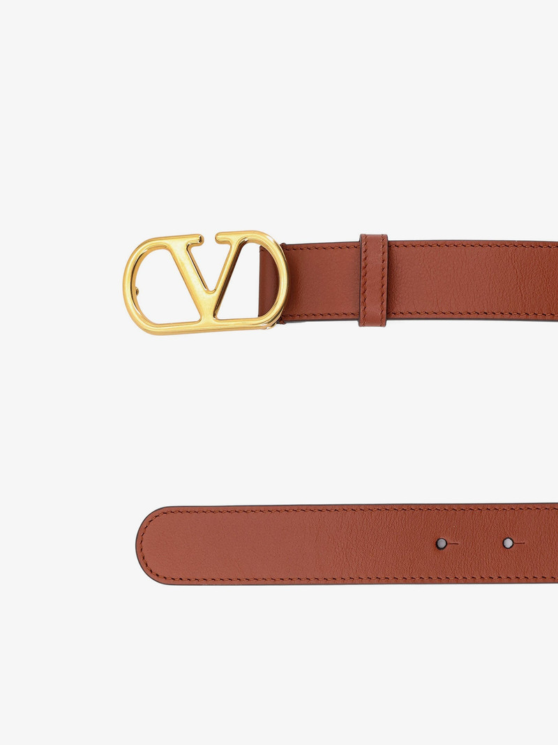 Valentino Vlogo Leather Belt outlook