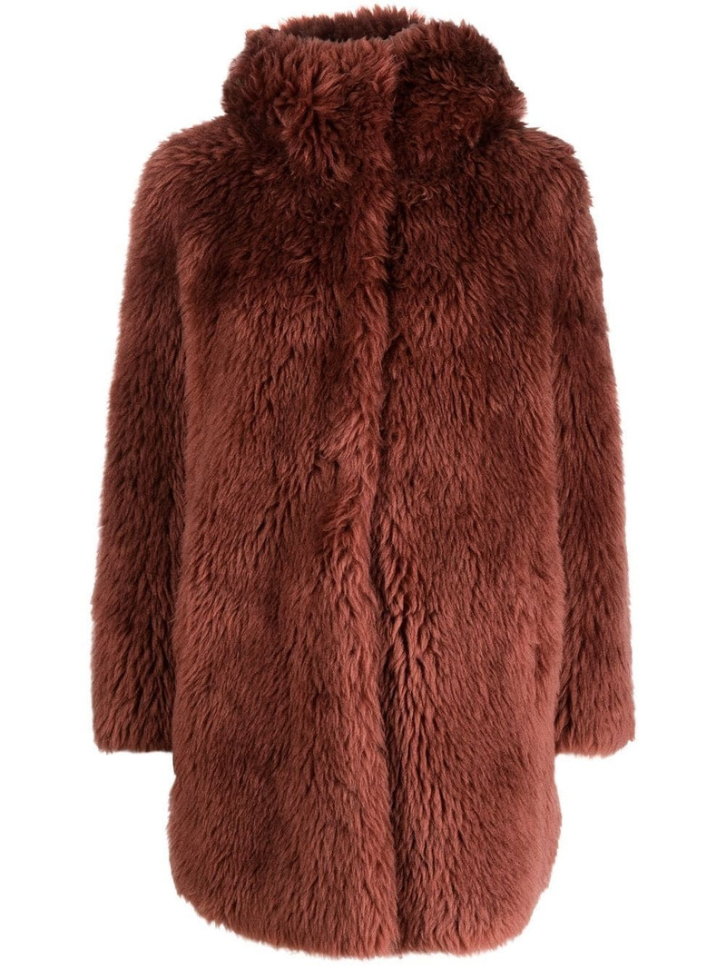 short hooded wool coat 1