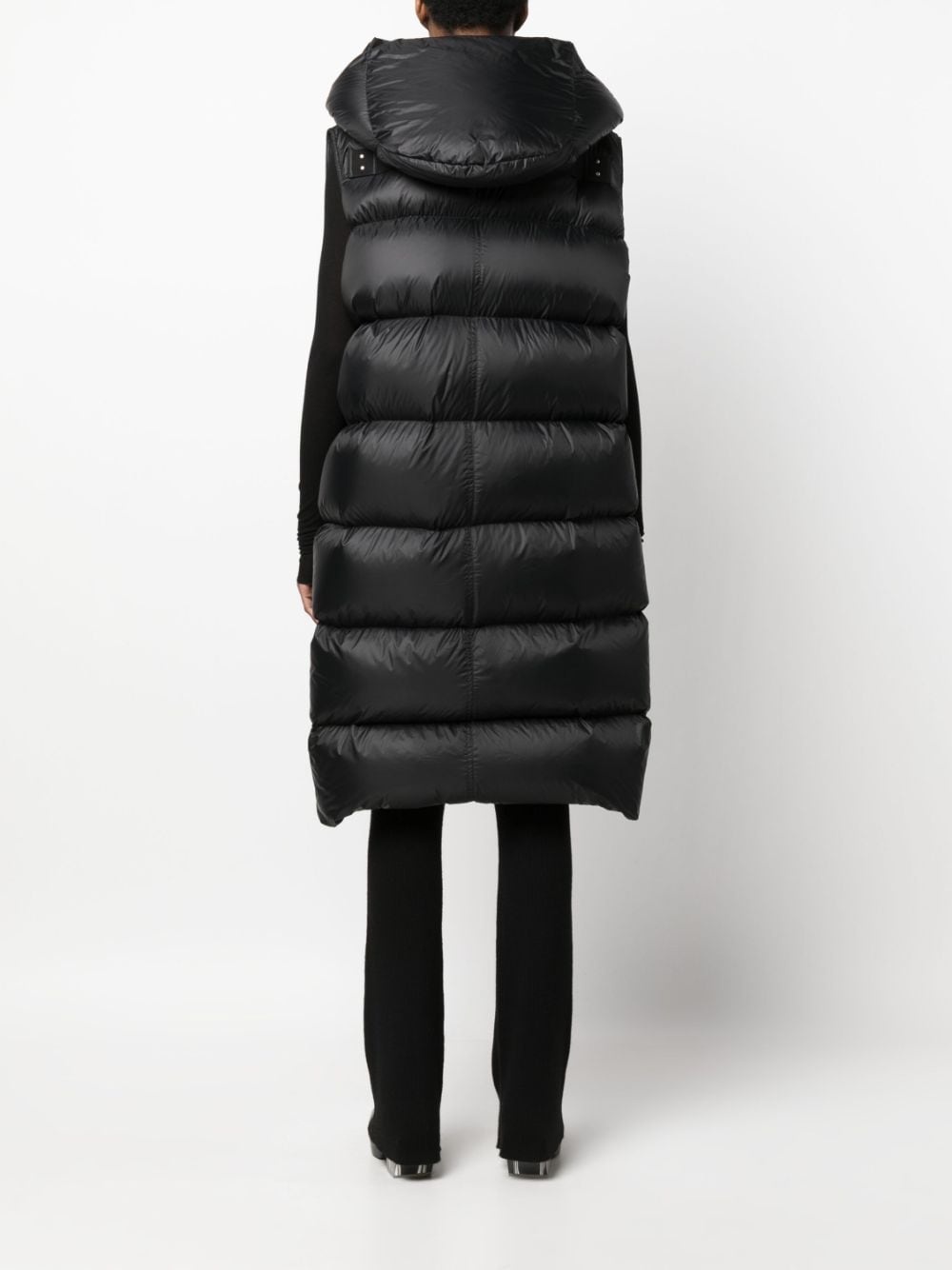 Liner hooded down gilet - 4