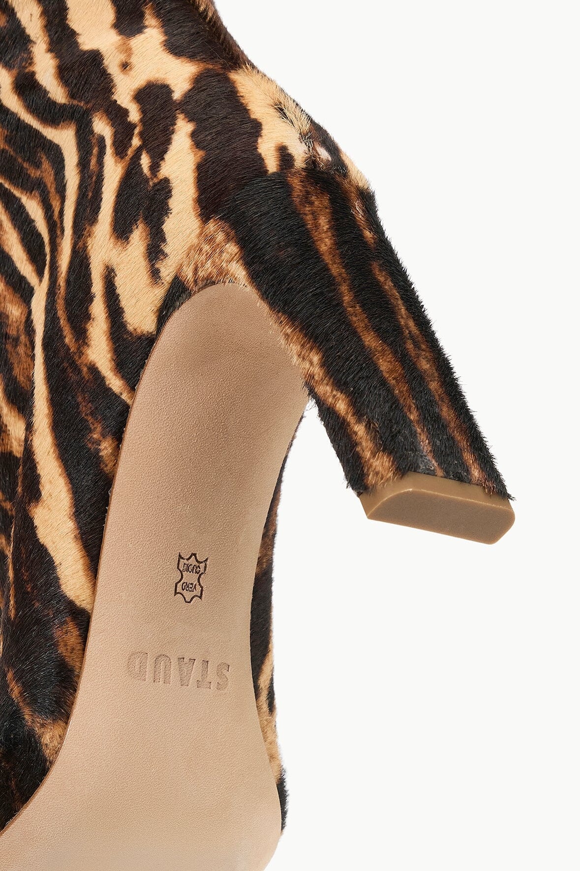 STAUD WALLY HIGH HEEL BOOT LADY LEOPARD - 7