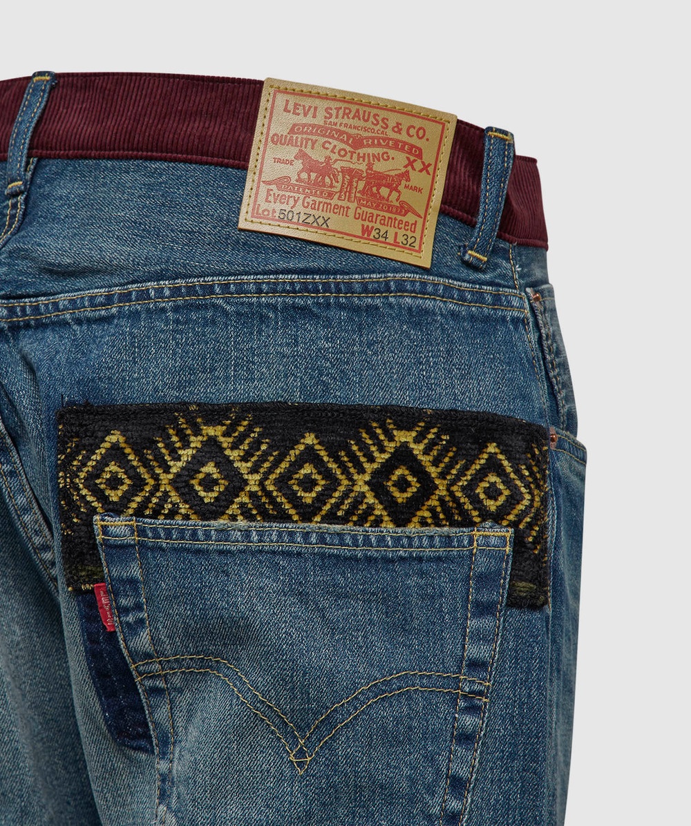 X levi's patchwork jean - 6