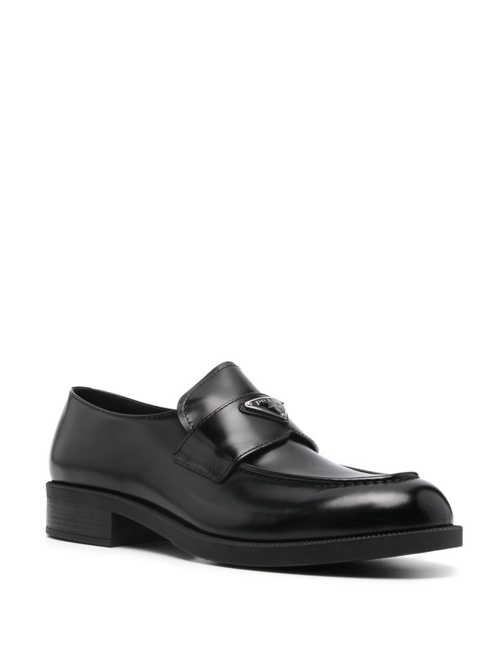 50mm Chocolate loafers - 2
