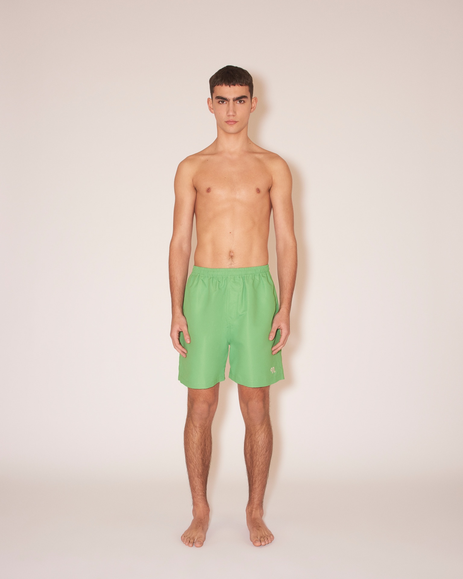 KENAN - Recycled polyester shorts - Green - 2