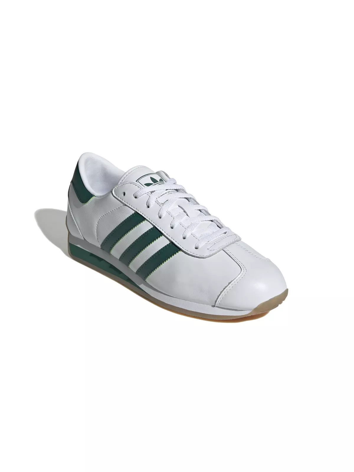Originals Country II "Ftwr White/Collegiate Green/Ftwr White" Men's Shoe - 3