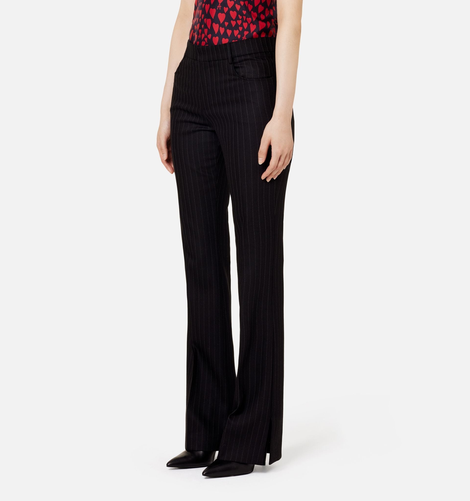 Flare Fit Trousers - 3