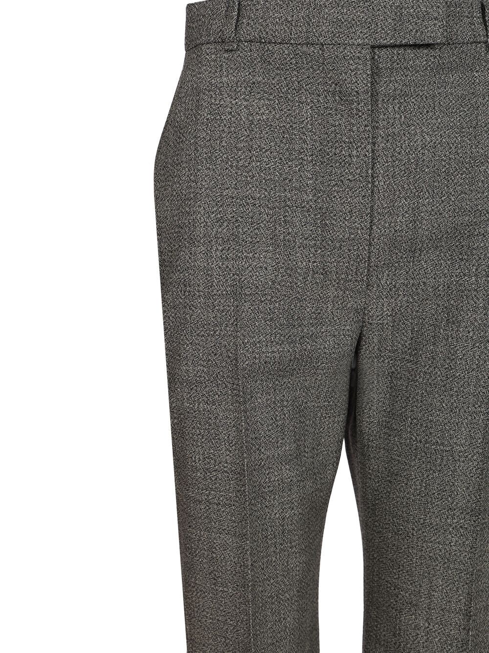 Uniform-Style Trousers Grey - 4