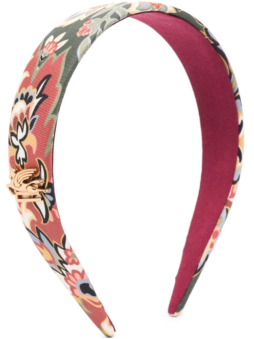 floral-print hair band - 1