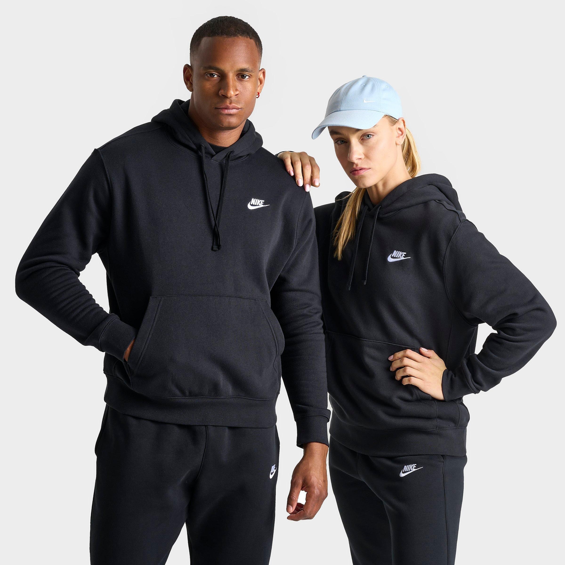 NIKE SPORTSWEAR CLUB FLEECE EMBROIDERED HOODIE - 1