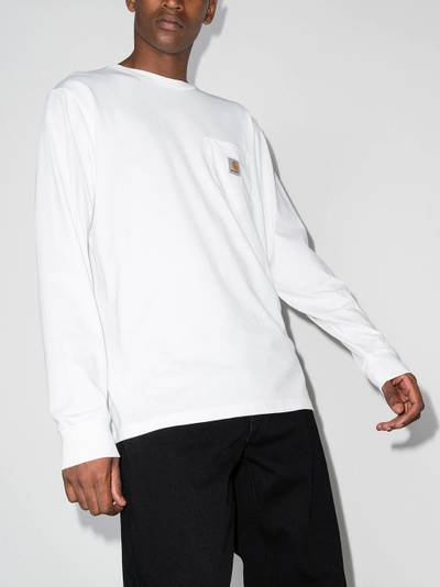 Carhartt logo-patch long-sleeve T-shirt outlook