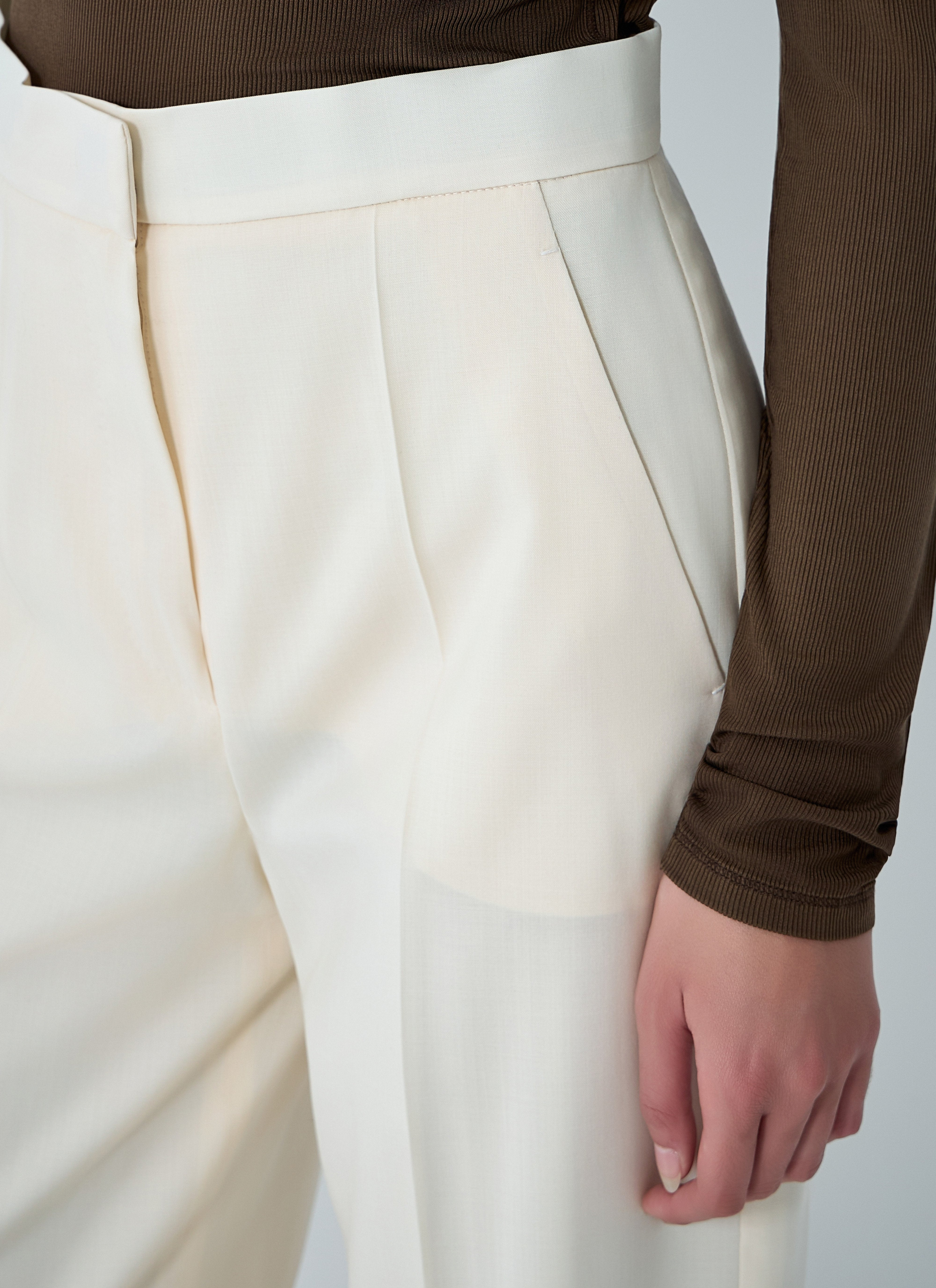 Max Mara Women Tailored Wool Pants - 5