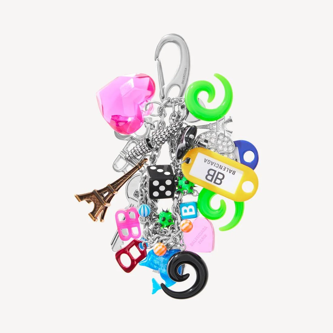 Pigalle Collector Bag Charm/keychain in Silver - 1