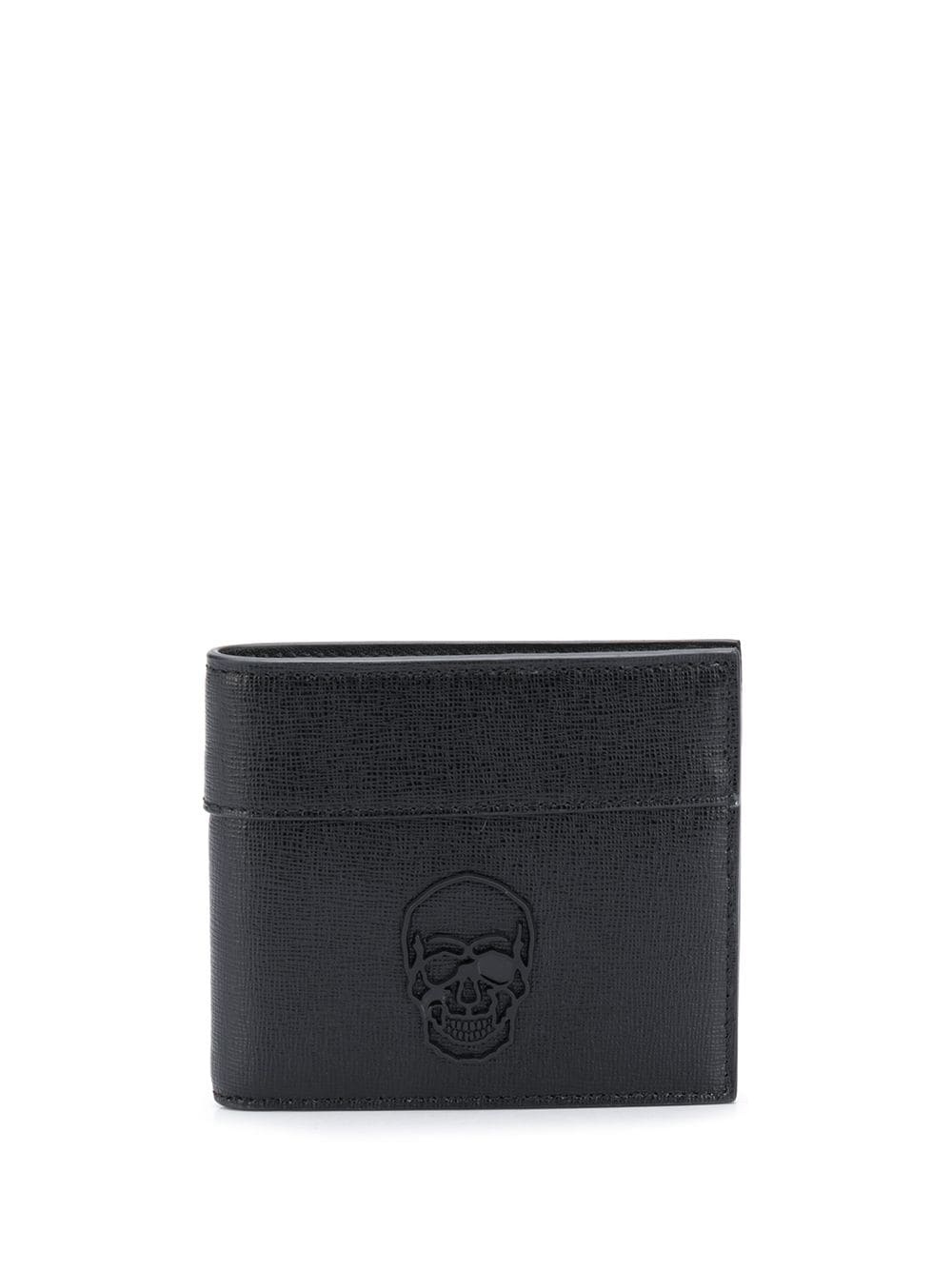 skull plaque wallet - 1