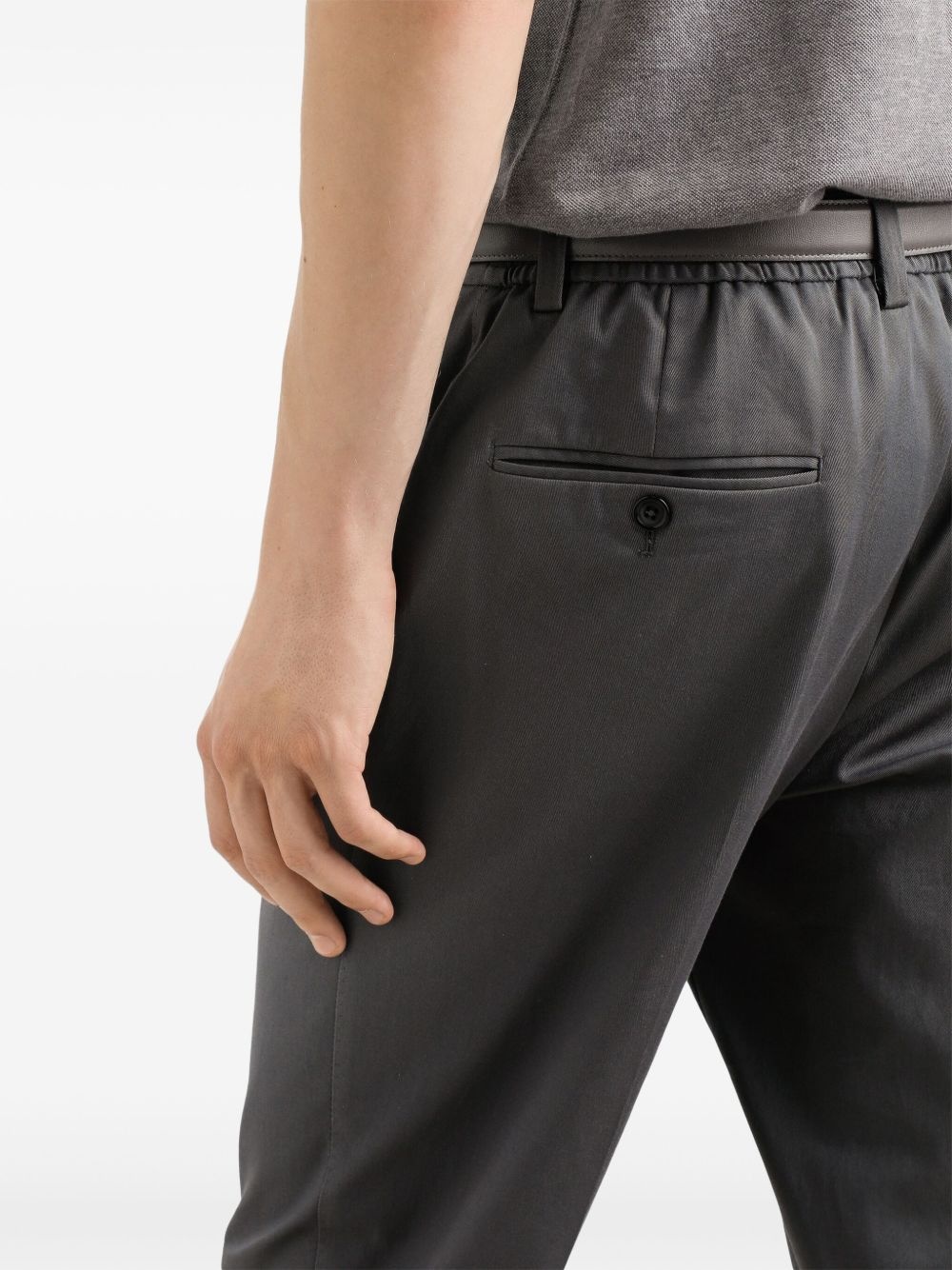logo-plaque trousers - 5