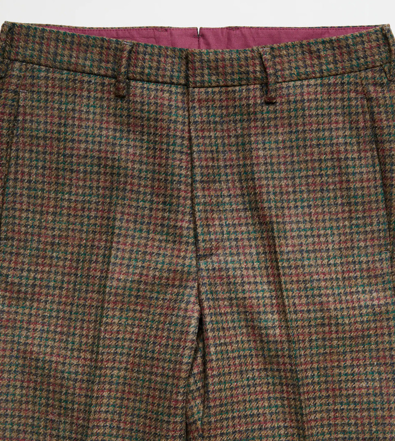 CLASSIC SHETLAND TROUSERS - BROWN, RED 6