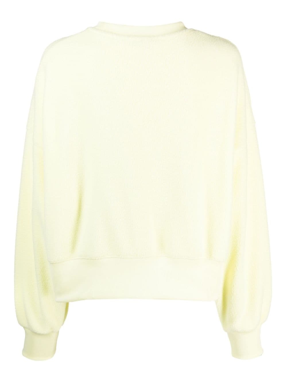 long-sleeved fleece sweatshirt - 2