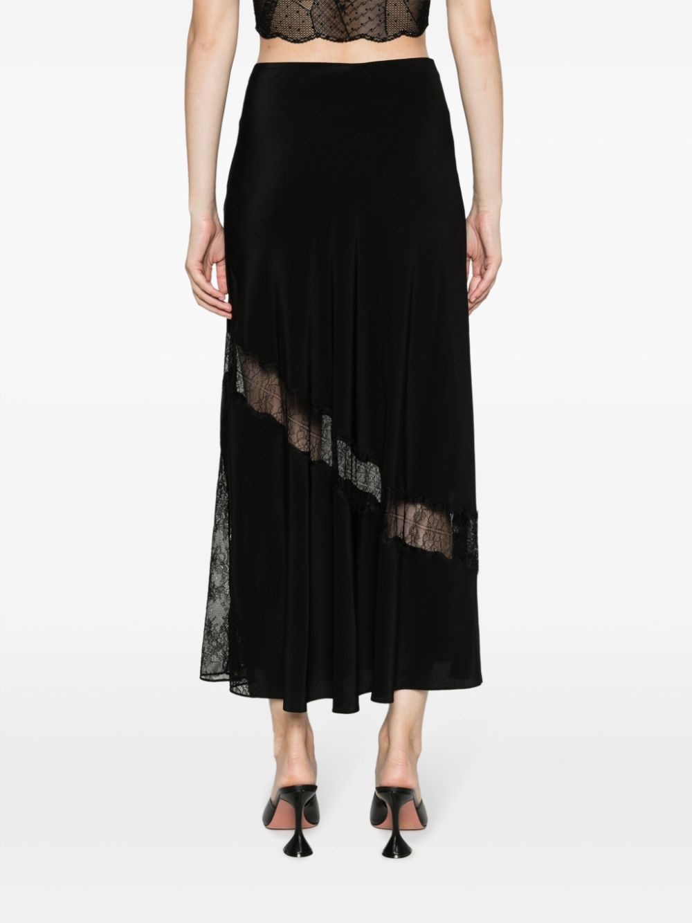 Jayal silk midi skirt - 4