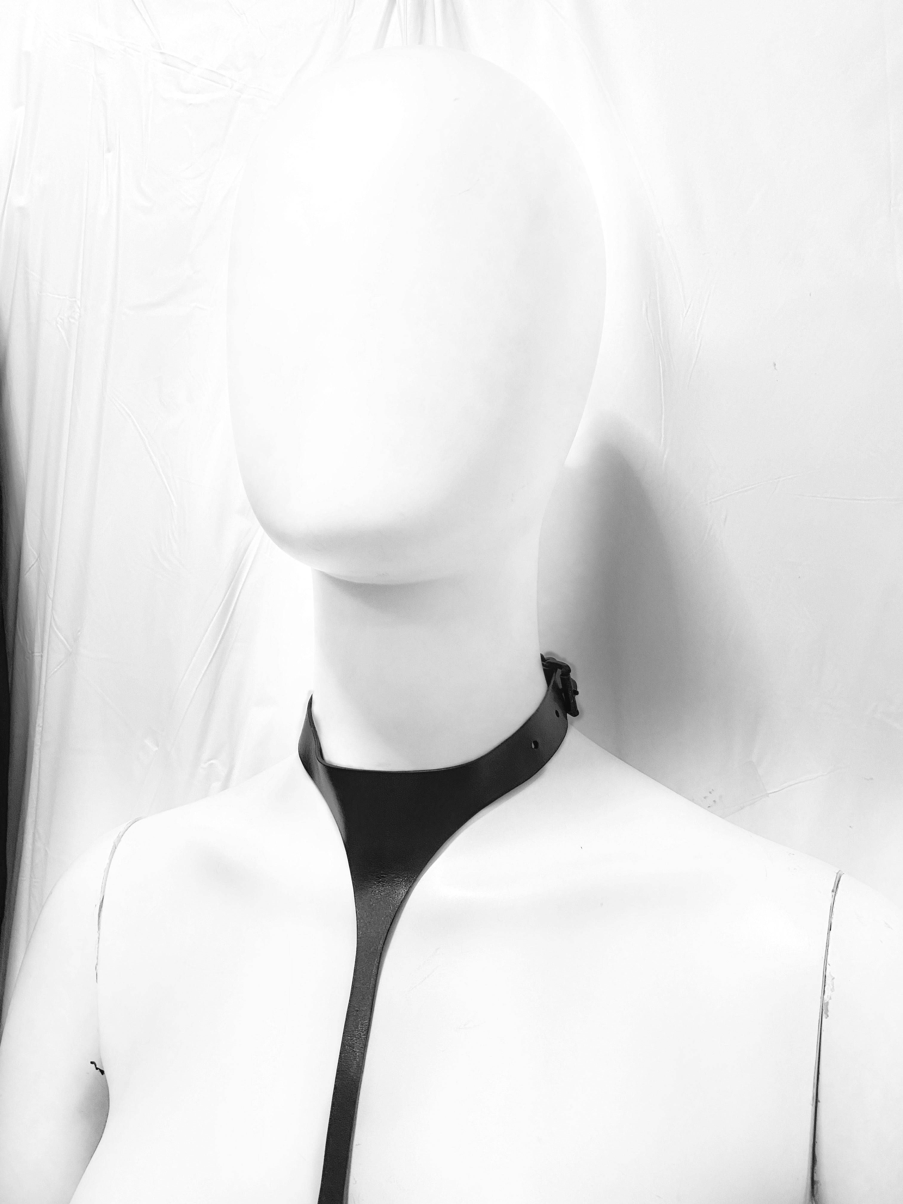 Ann Demeulemeester Spring 2013 Leather Bondage Harness - 7