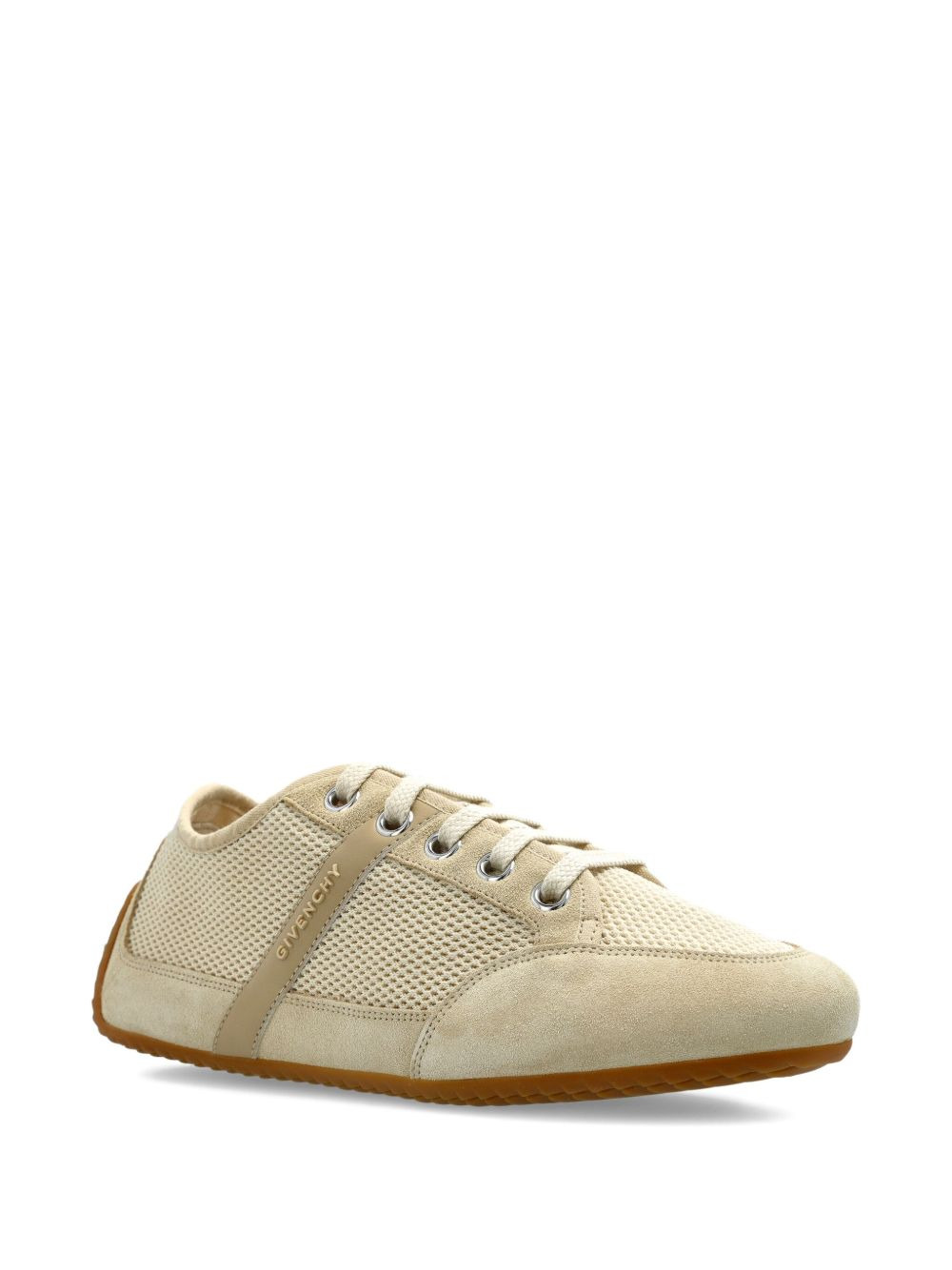 mesh suede sneakers - 2