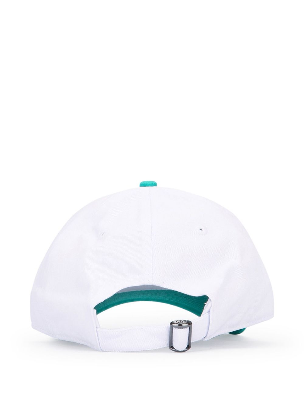 embroidered cotton cap - 2