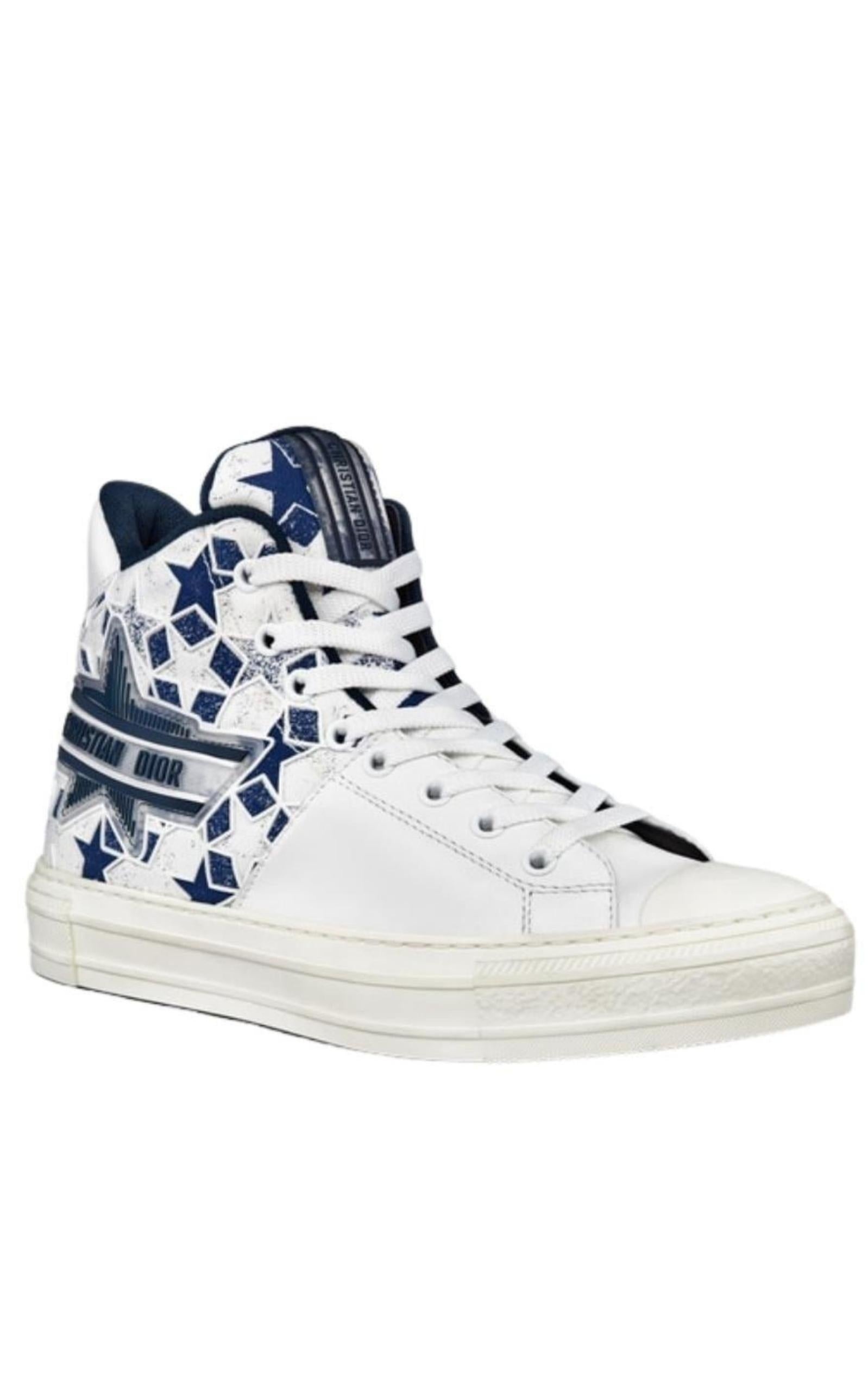 Walk N Dior Star High Top Sneakers - 3