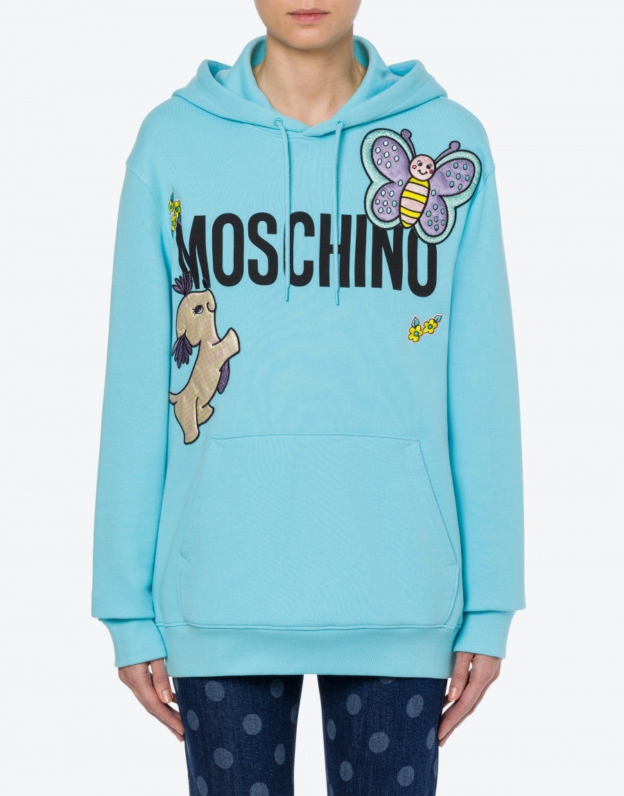 ANIMALS PATCH HOODIE - 2