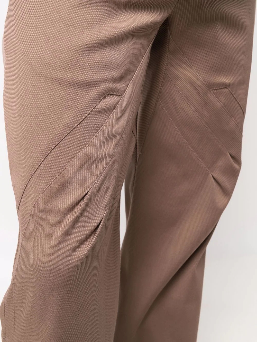 straight-leg chino trousers - 5