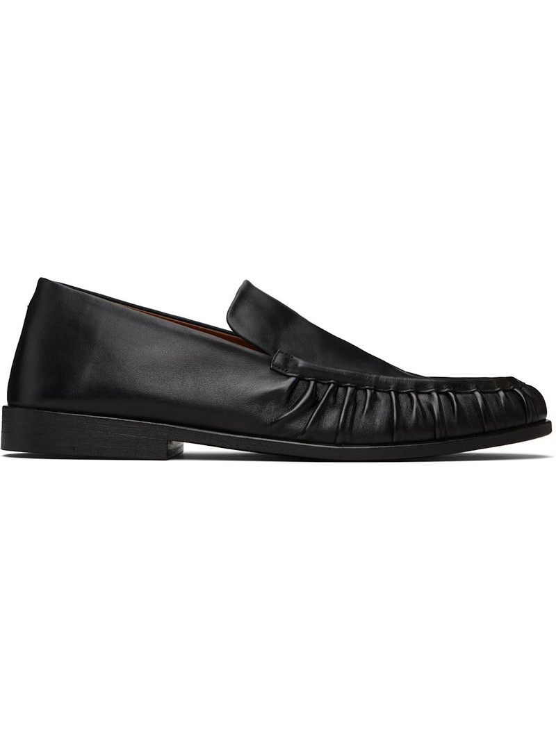 Black Leather Loafers 1