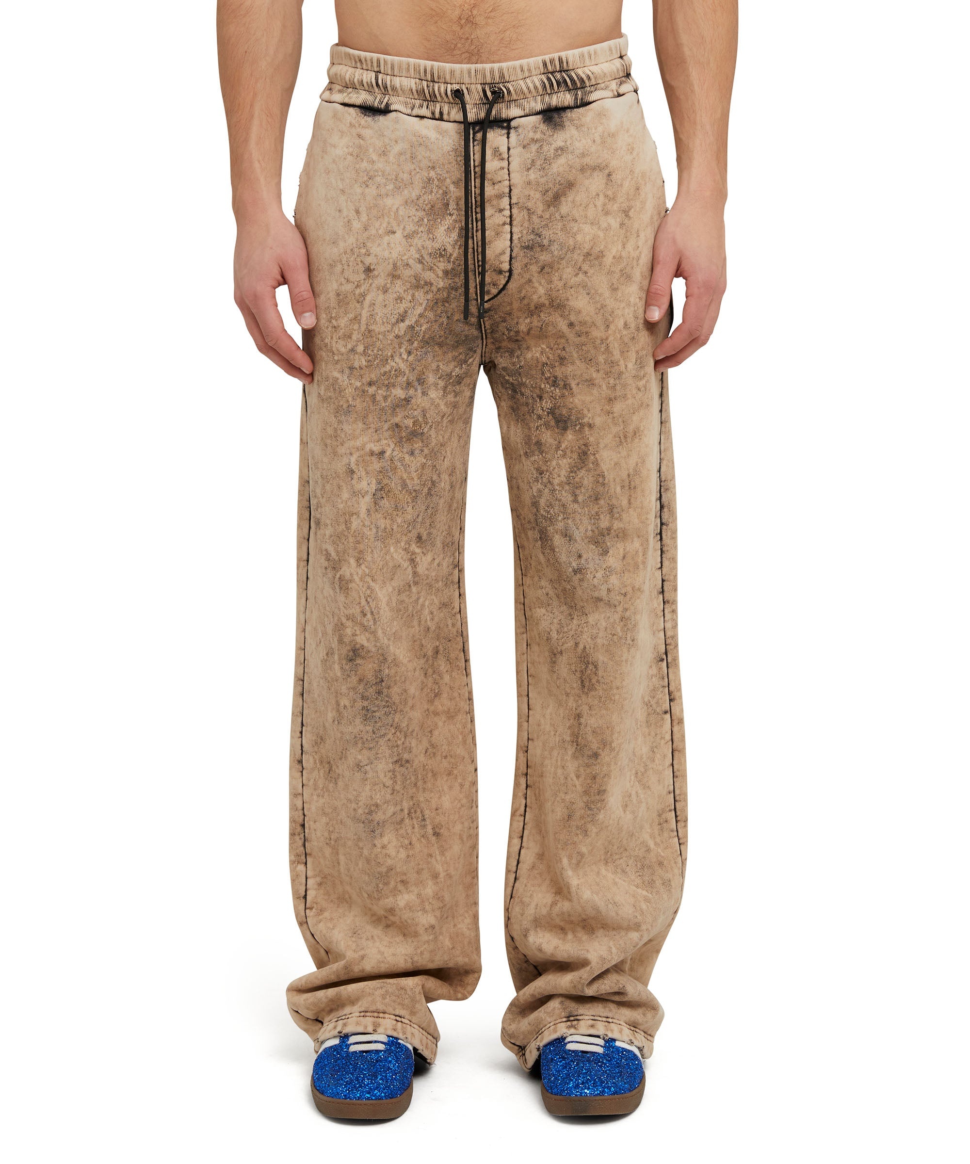 Trousers with marbled effect - 2