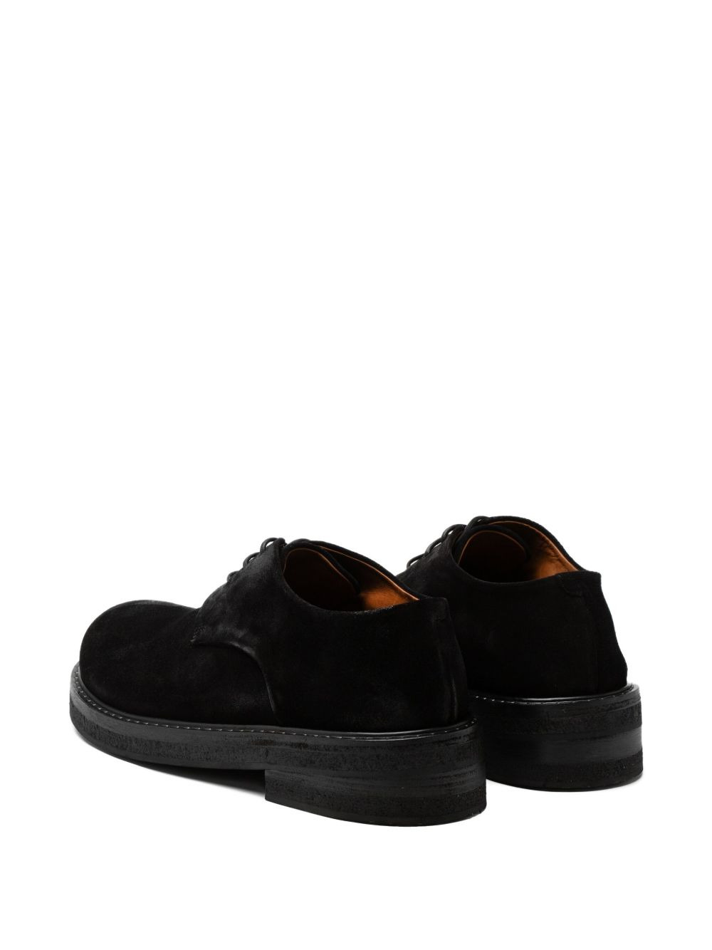 Parrucca lace-up suede derby shoes - 4