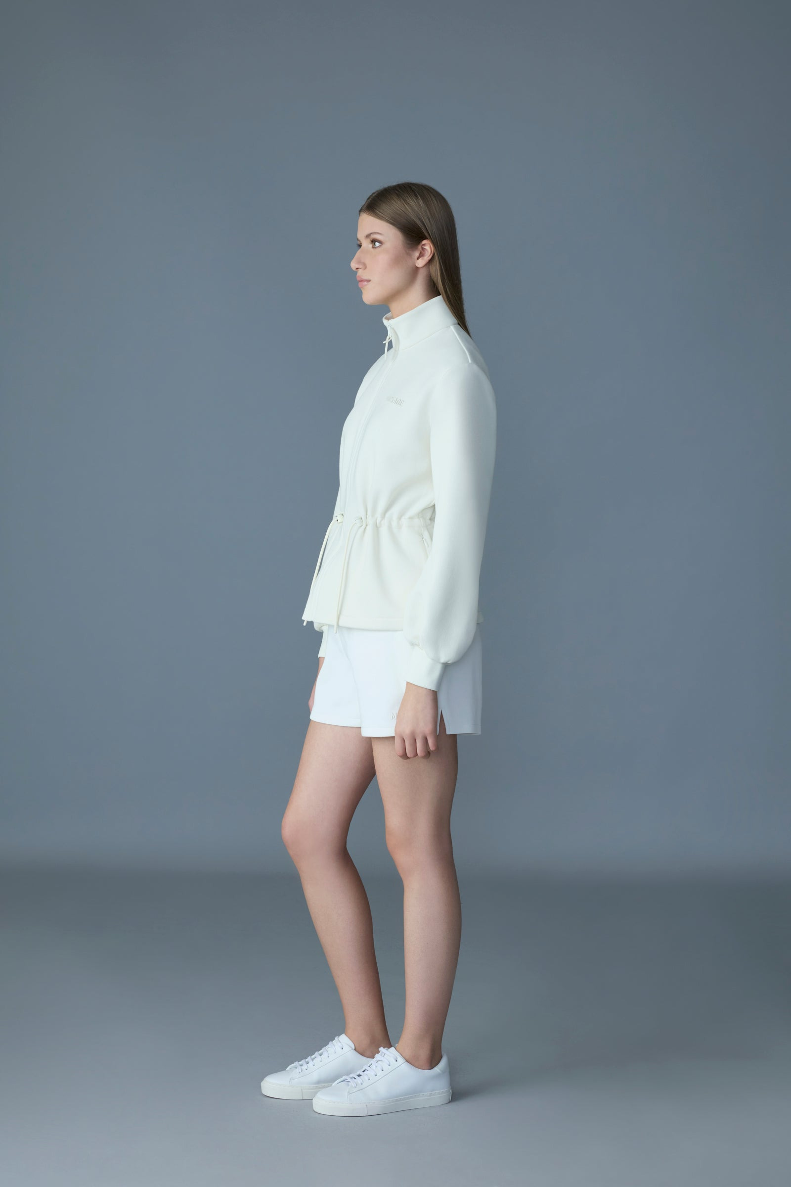 FINOLA Lightweight Jacket with Balloon Sleeves - 4