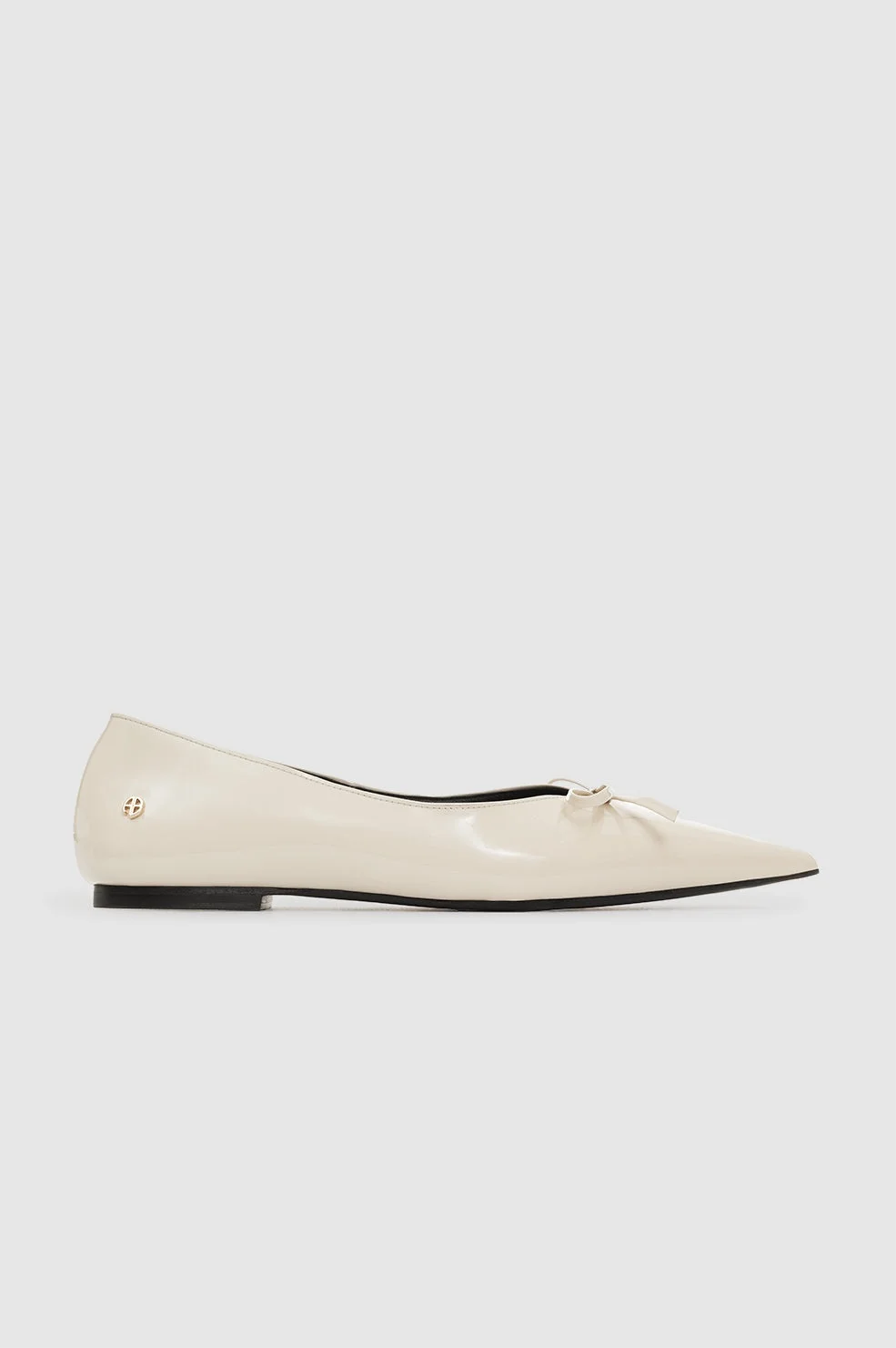 Hilda Flats - Bone Patent - 1