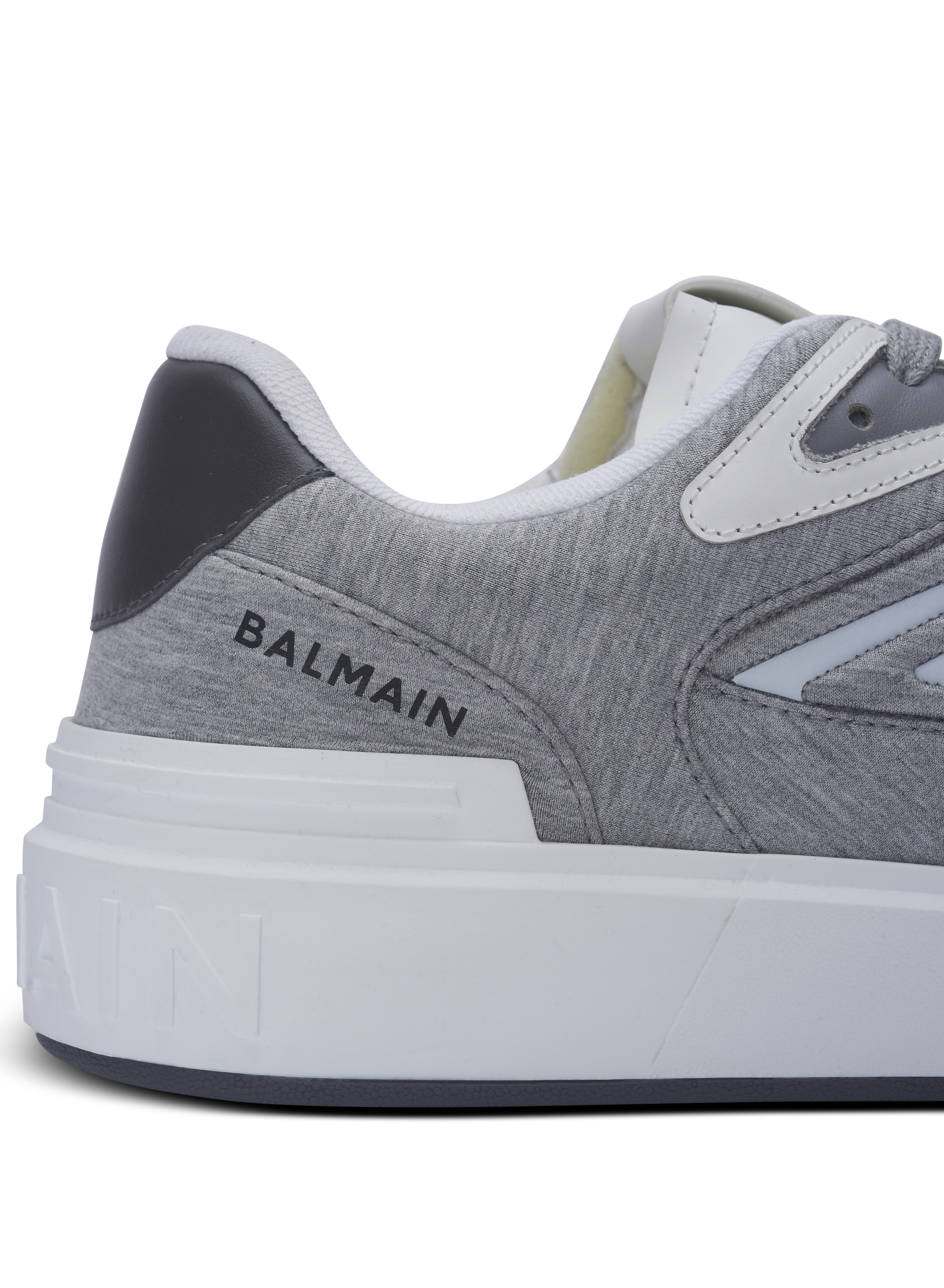 B-Court Skate trainers in fleece and calfskin - 7
