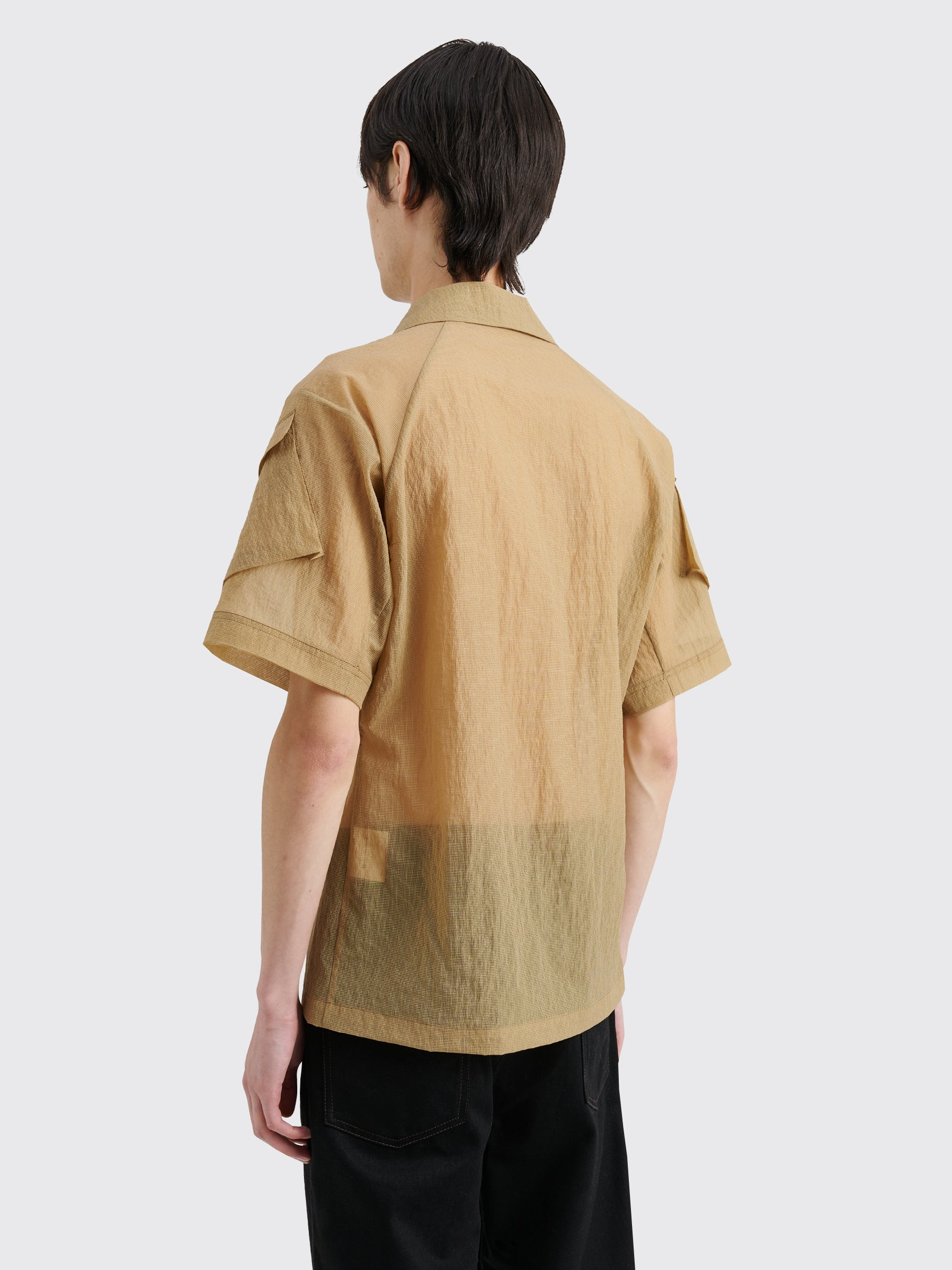 OLLY SHINDER RIPSTOP SHIRT OATMEAL - 3