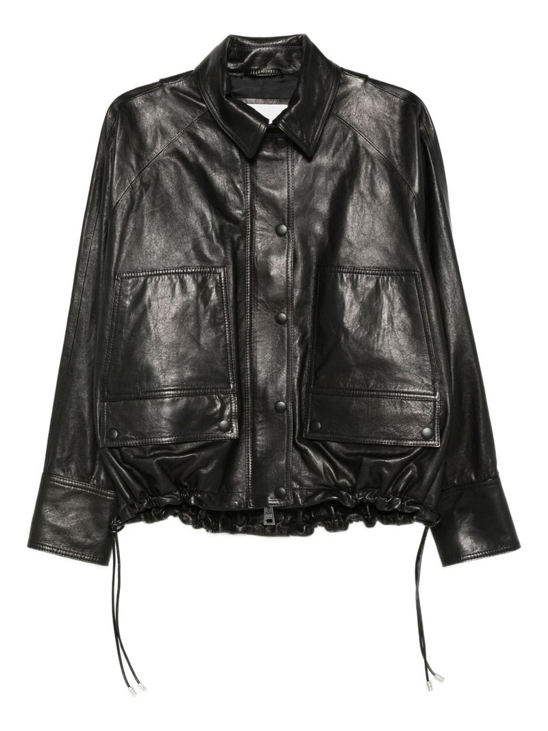 Harper Balloon Jacket in Black 1