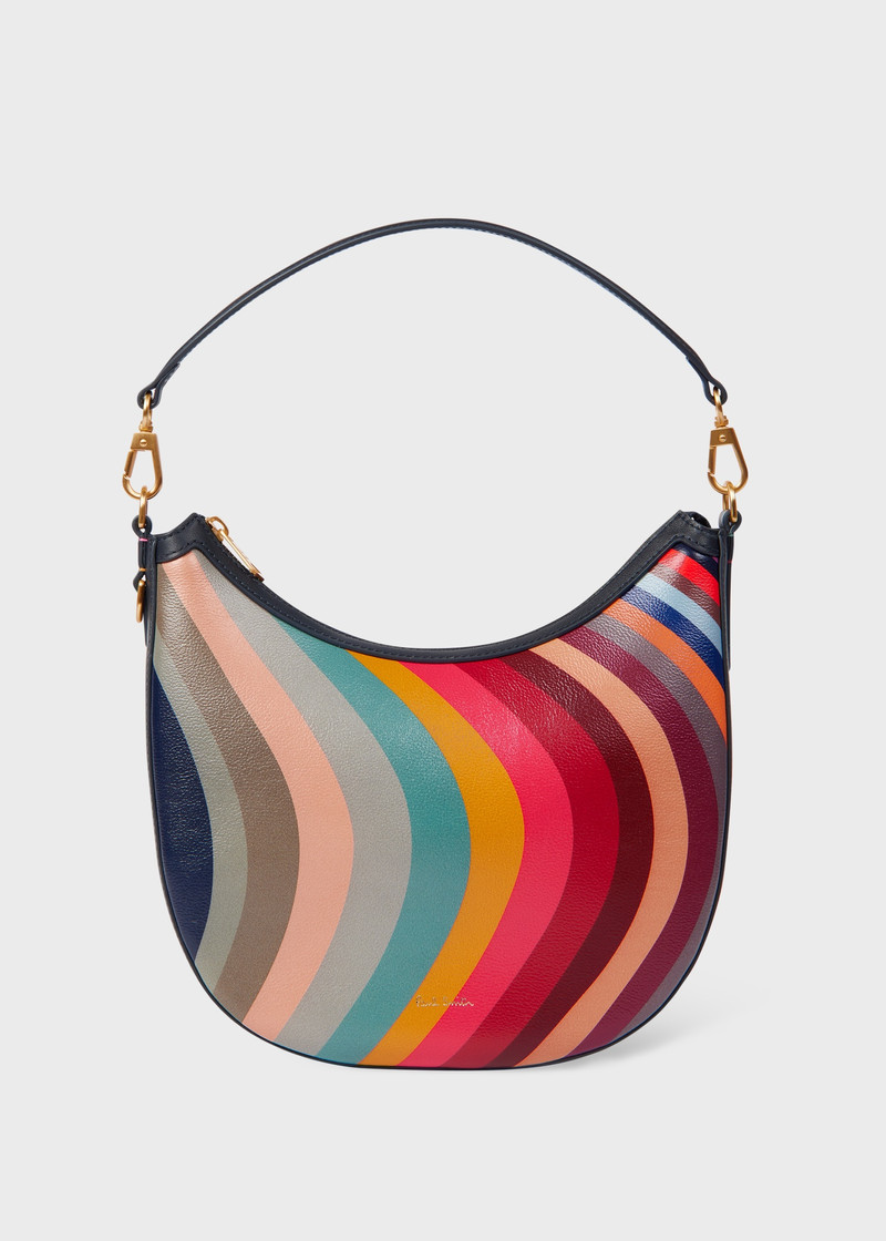 Women's 'Swirl' Leather Mini Hobo Bag 7