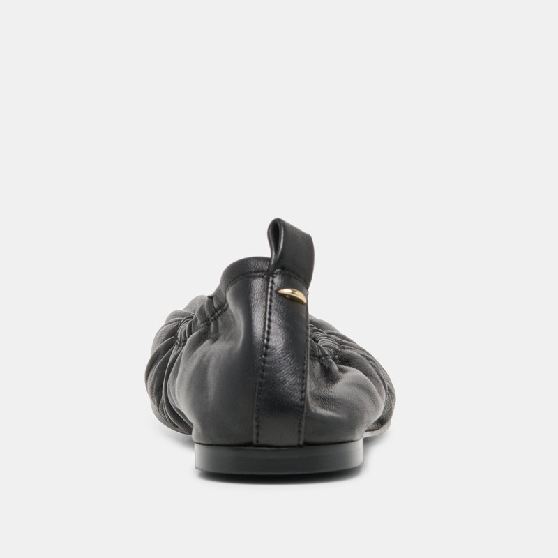CONRAD BALLET FLATS BLACK LEATHER 7