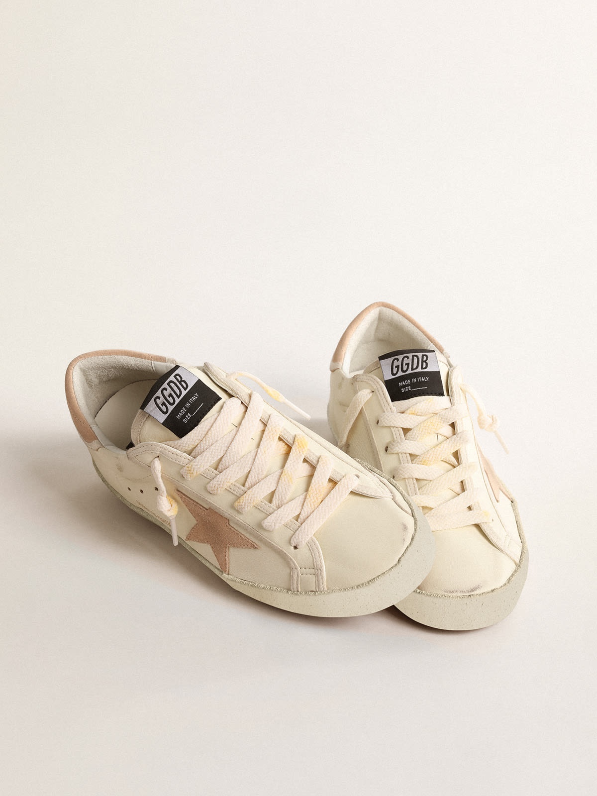 Women’s Super-Star LTD in nappa with suede star and heel tab - 2