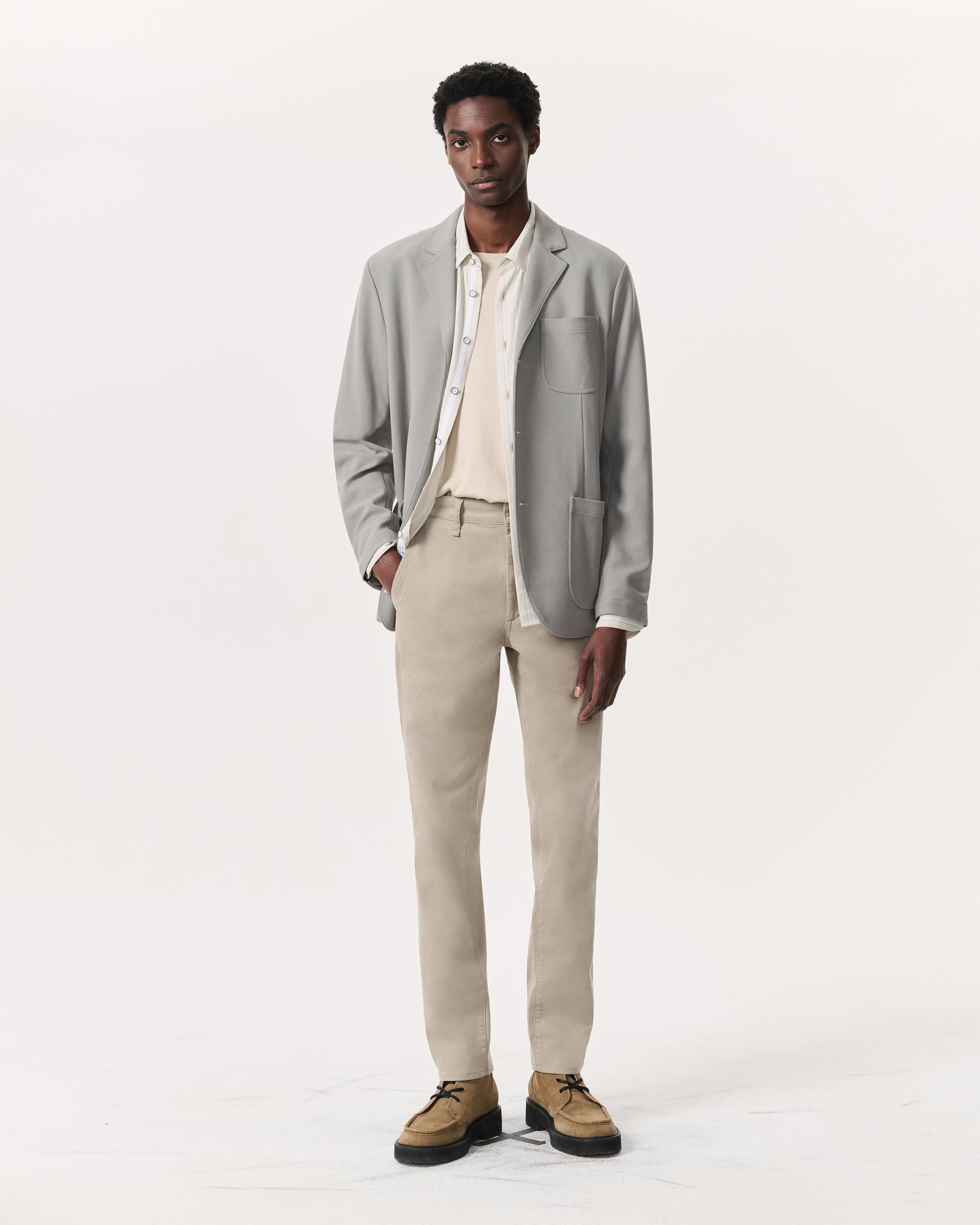 Fit 2 Stretch Cotton Twill Chino Pants - 2