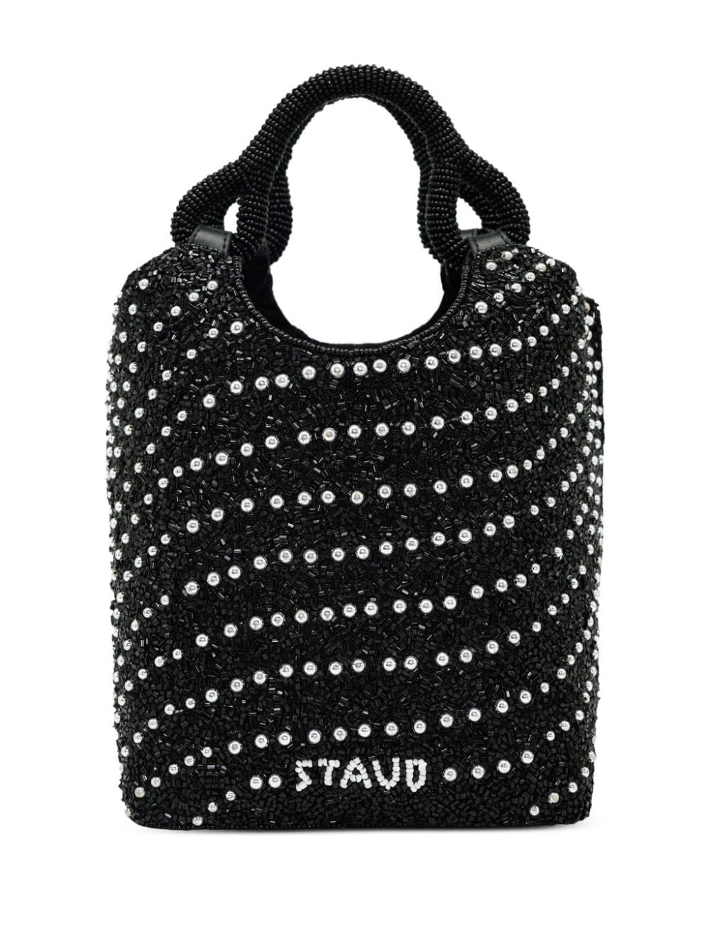 Cote bead embellished tote bag - 1