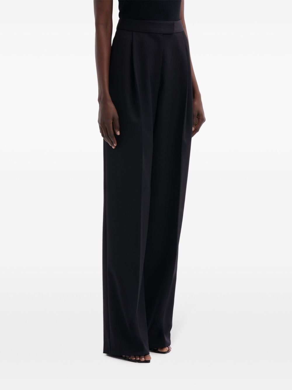 tailored straight-leg trousers - 4