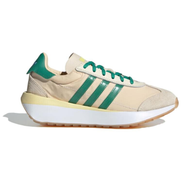 (WMNS) adidas Originals Country XLG Shoes 'Beige Green' ID8335 - 2