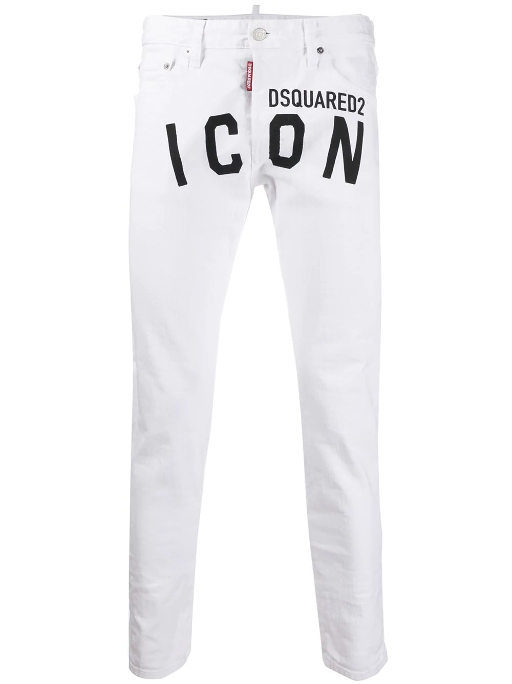 ICON logo tapered jeans - 1